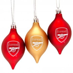 Vánoční ozdoba 3ks Arsenal FC (typ 20)